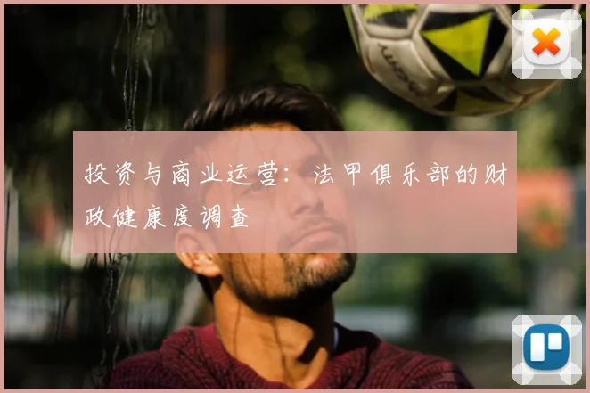 投资与商业运营：法甲俱乐部的财政健康度调查